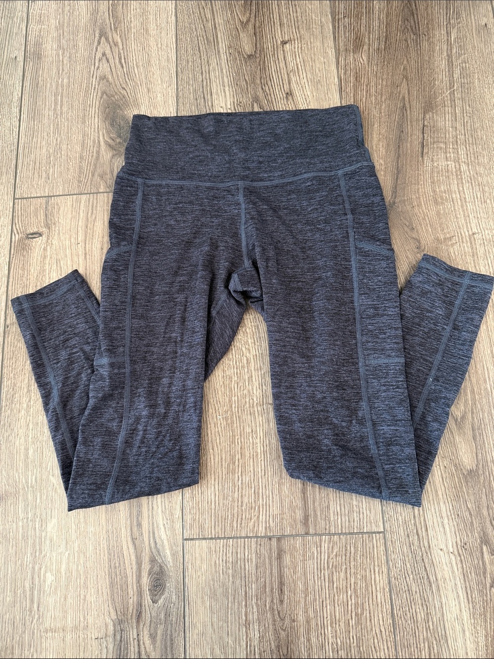 aerie Dark Charcoal Heather Active 3/4 Leggings